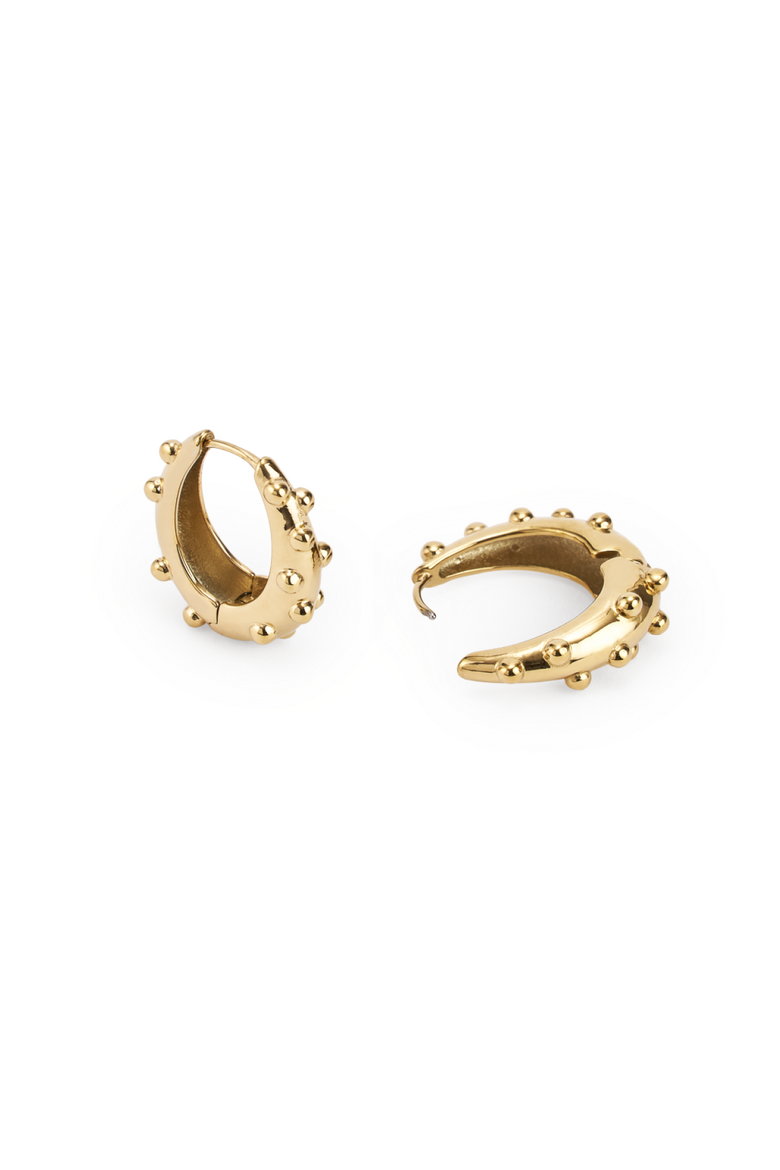 Bubble Bella Earrings, Alternate, color, Gold