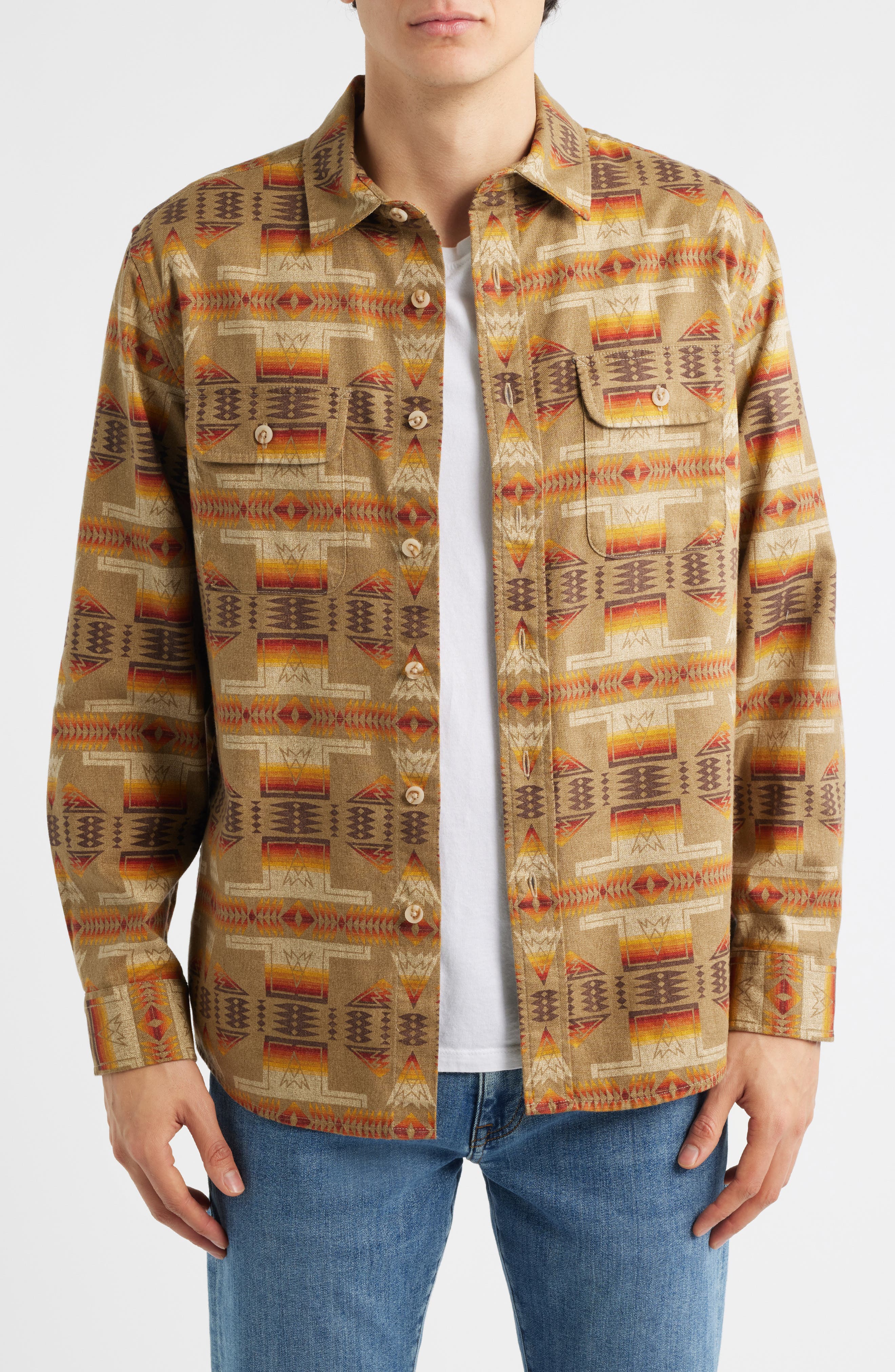 Tanner Twill Button-Up Shirt - image 2