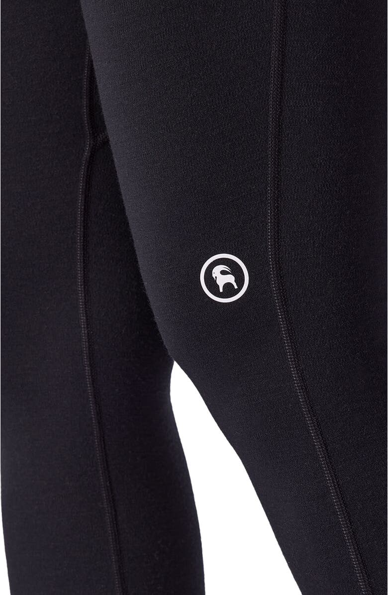 Backcountry Cedars Rws Merino Mid-Wt Baselayer 3/4 Bottom - Women's, Alternate, color, Black