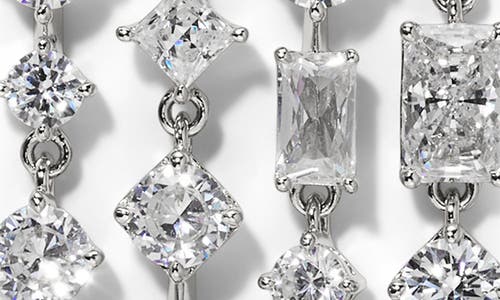 Nadri Sunshower Crystal Cascade Drop Earrings In Metallic
