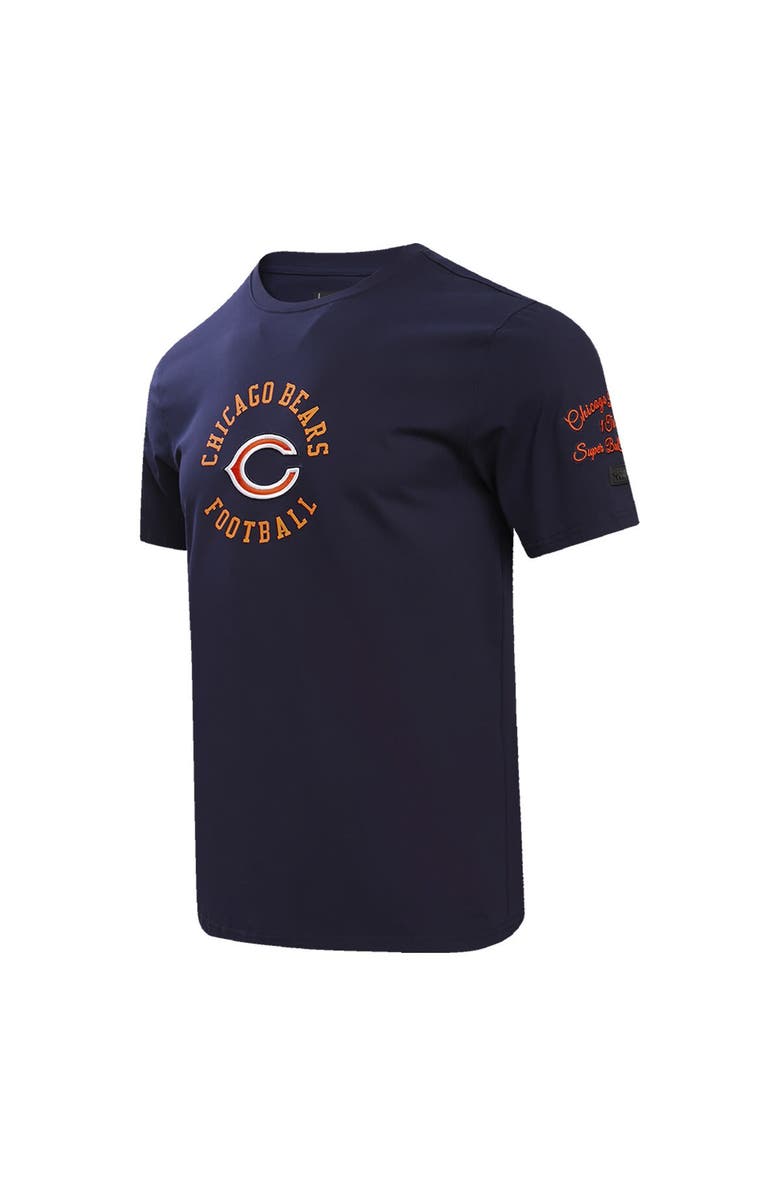 PRO STANDARD Men's Pro Standard Navy Chicago Bears Hybrid T-Shirt, Alternate, color, Navy