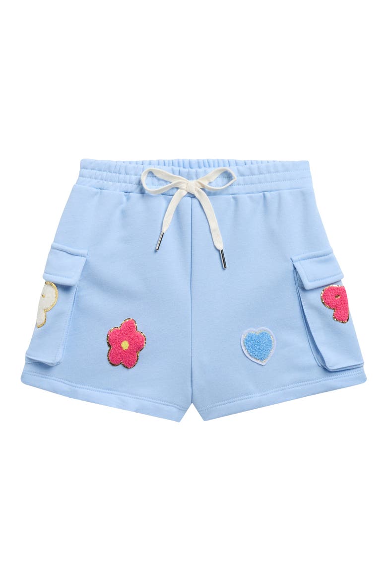 Kids' Americana French Terry Shorts, Main, color, BLUE
