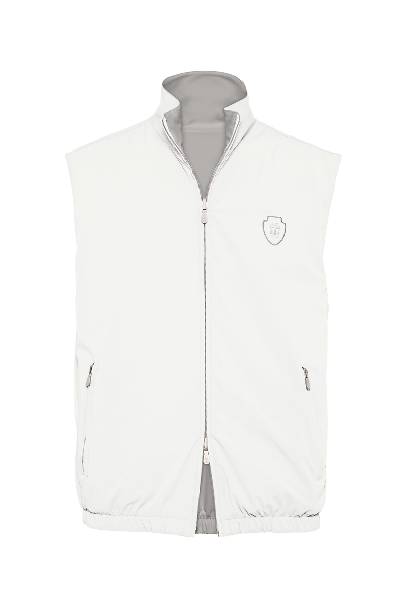Brunello Cucinelli Reversible nylon vest, Main, color, 