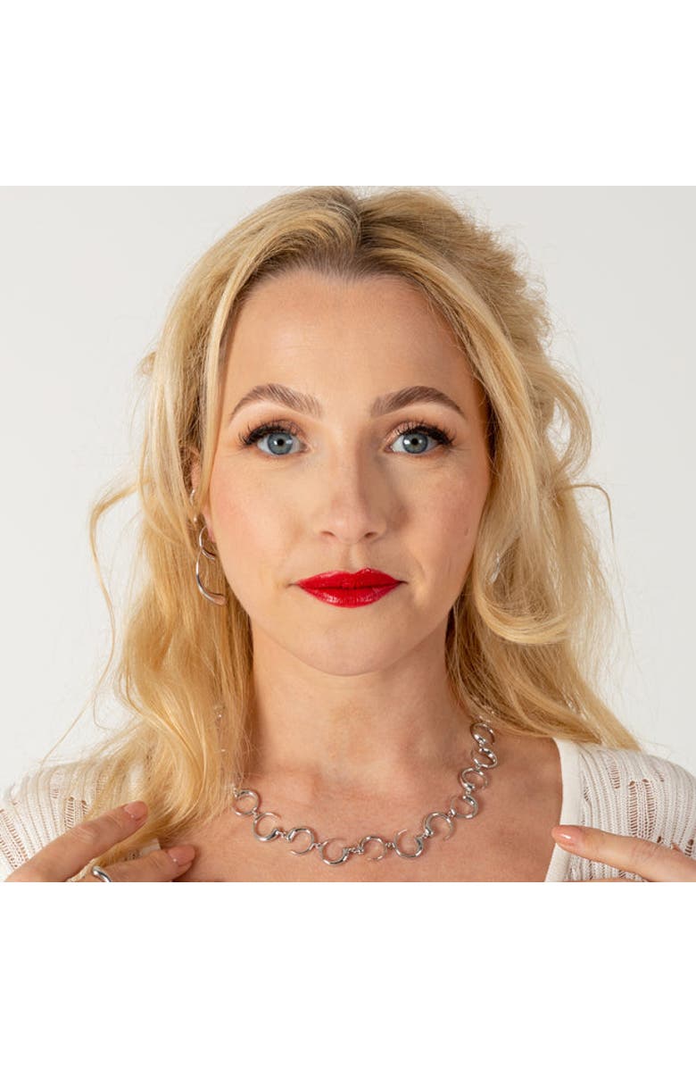 Lucy Quartermaine Luna Necklace, Alternate, color, Sterling Silver