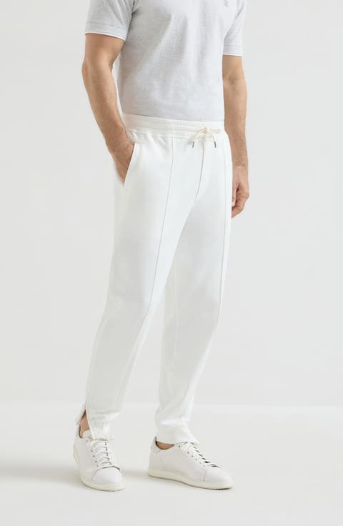 Trousers with crête