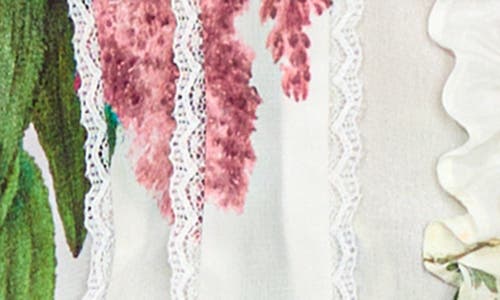Alice And Olivia Alice + Olivia Minda Silk Blouse In Rose Whisper