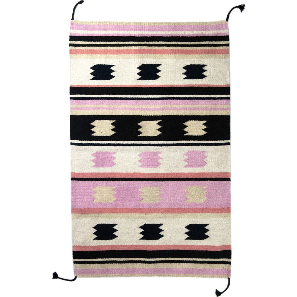 ARCHIVE NEW YORK ARCHIVE NEW YORK ZAPOTEC MULTI HANDWOVEN FLATWEAVE WOOL RUG