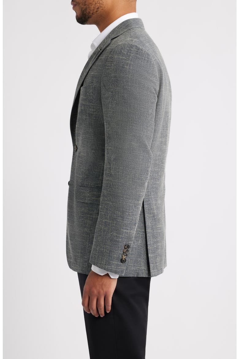 Midland Plain Weave Sport Coat, Alternate, color, OLIVE