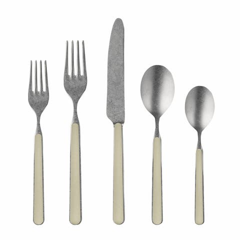 Fantasia Pewter Flatware Set - 20 Pieces