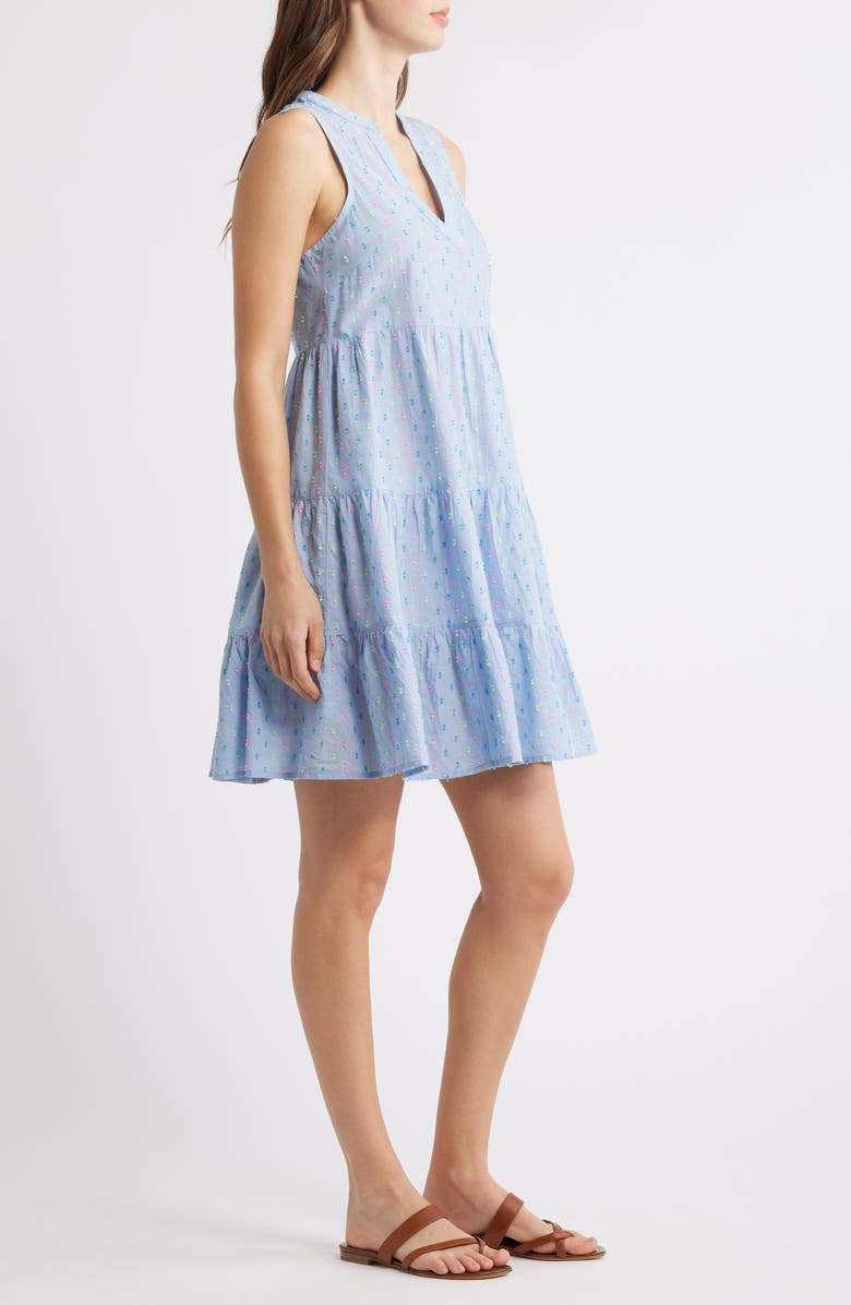 Hatley Bright Spot Sleeveless Chambray Dress, Alternate, color,