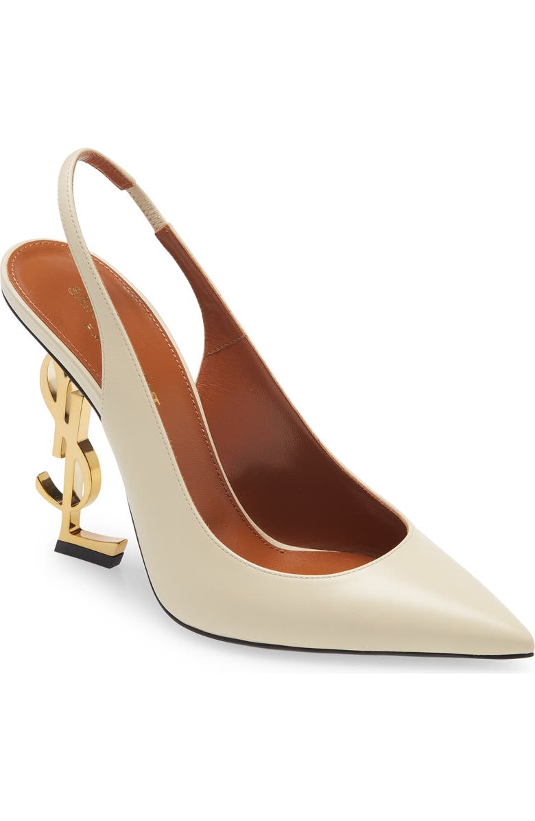 Saint Laurent Opyum Slingback Pump, Main, color,