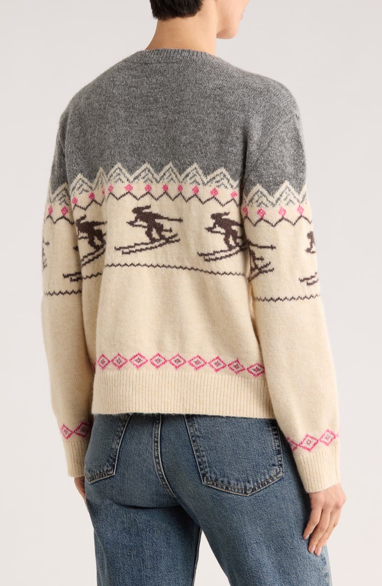 RDI Skier Crewneck Sweater, Alternate, color, 