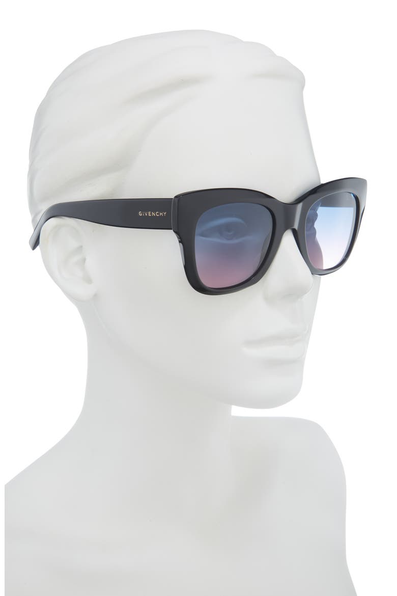 CITY GEOMETRIC SUNGLASSES, Alternate, color, SBLK/BLUG