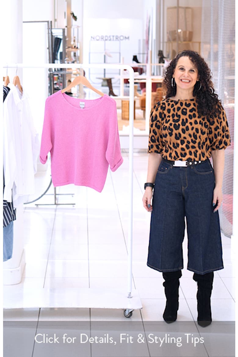 Crimpy Roll Sleeve Sweater video