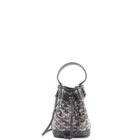 Petit Flot Bucket Bag Coated Canvas Mini
