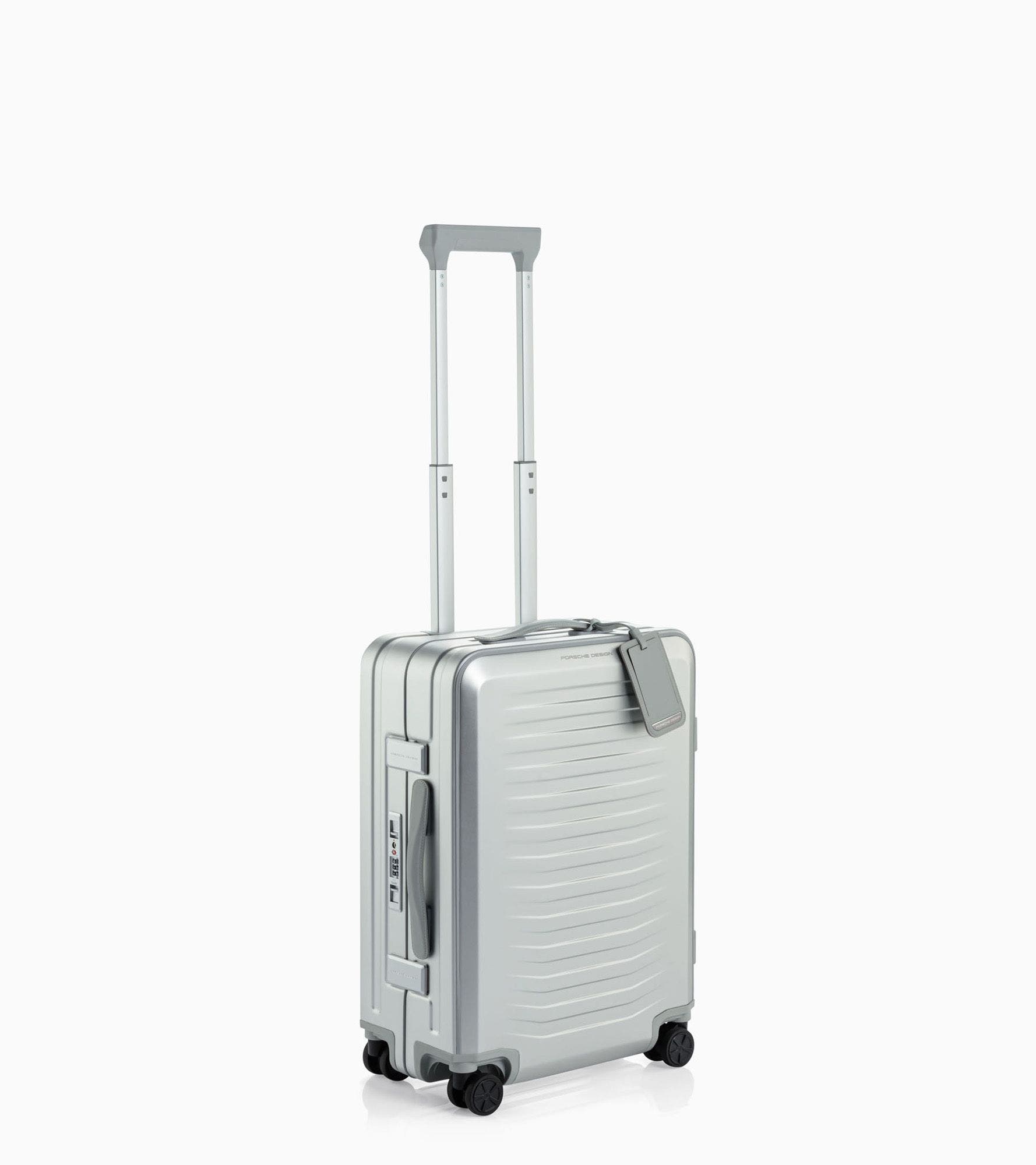 Porsche Design Roadster 21" Carry-on Aluminum Spinner, Alternate, color, Silver