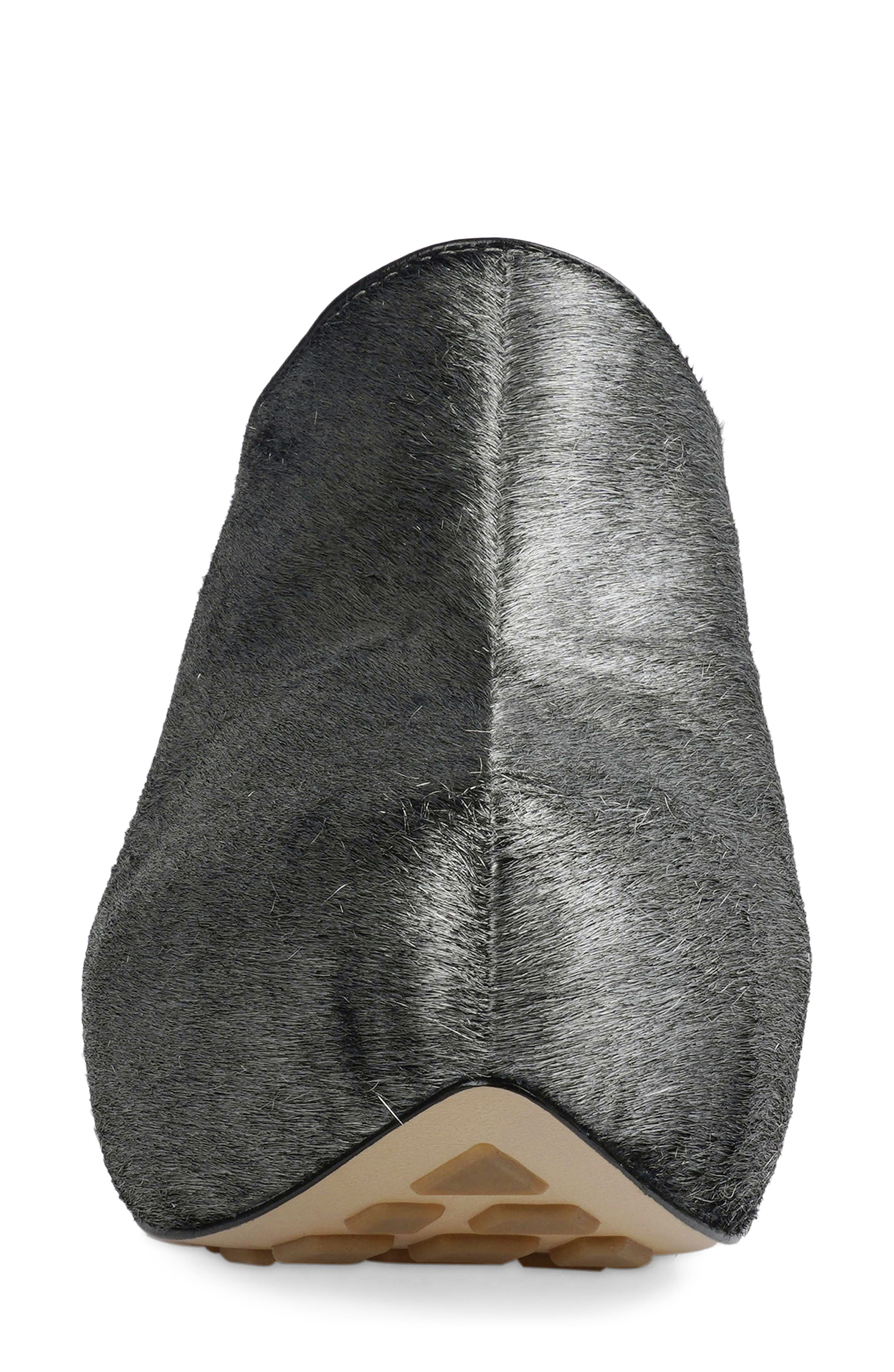 Osmary Genuine Calf Hair Clog, Alternate, color, GRYLT