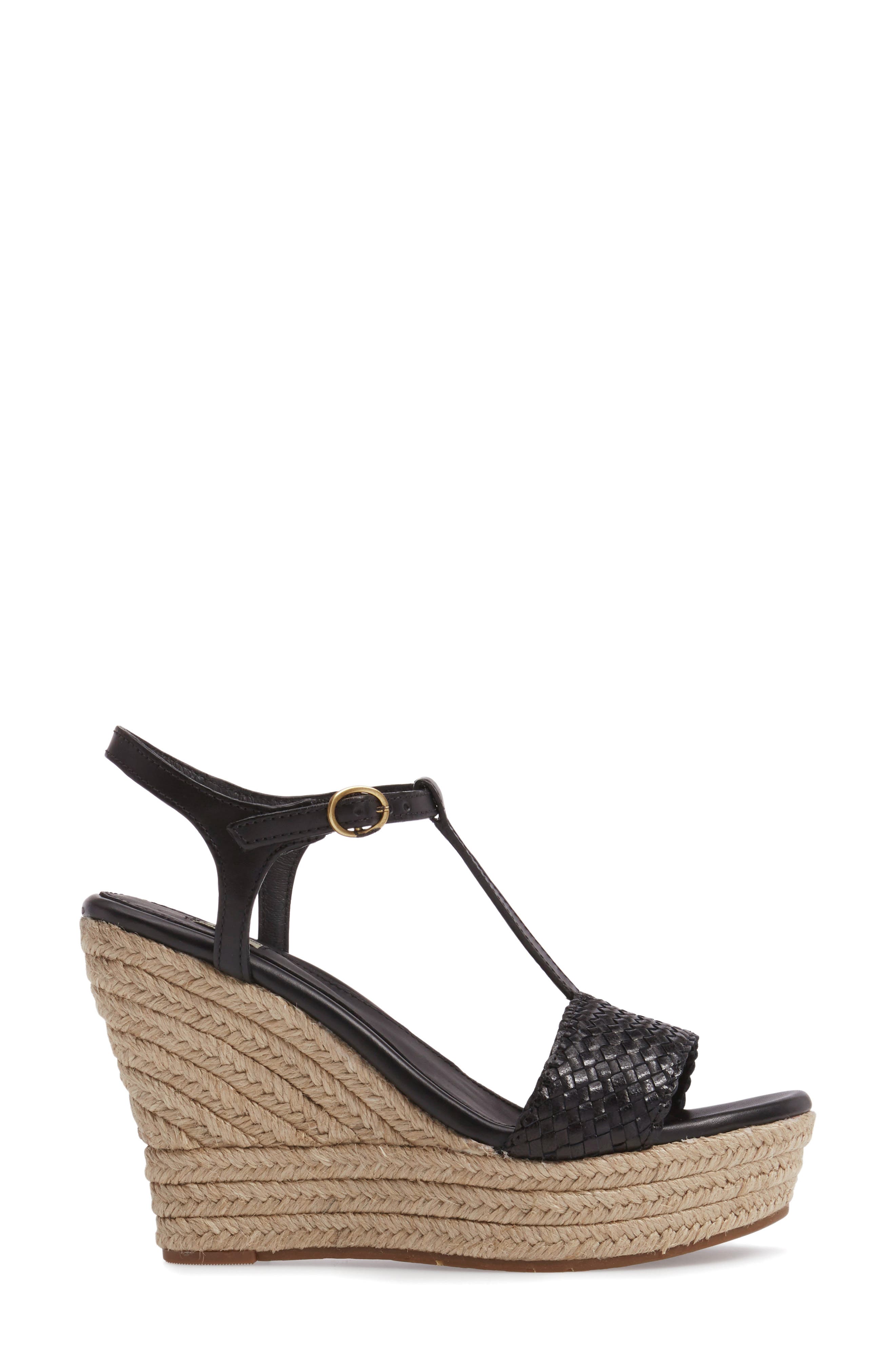 UGG<sup>®</sup> Fitchie II Espadrille Wedge Sandal, Alternate, color, 