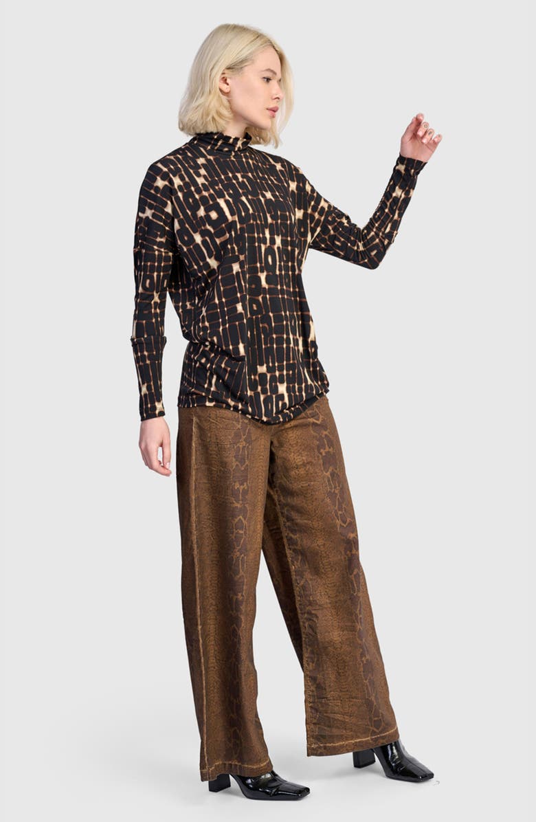 Alembika Neula Mockneck Top, Alternate, color, Matrix