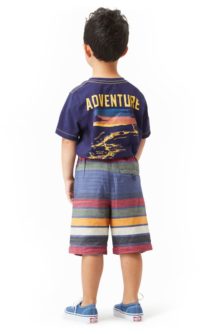 Noah Stripe Shorts, Alternate, color, STRIPE