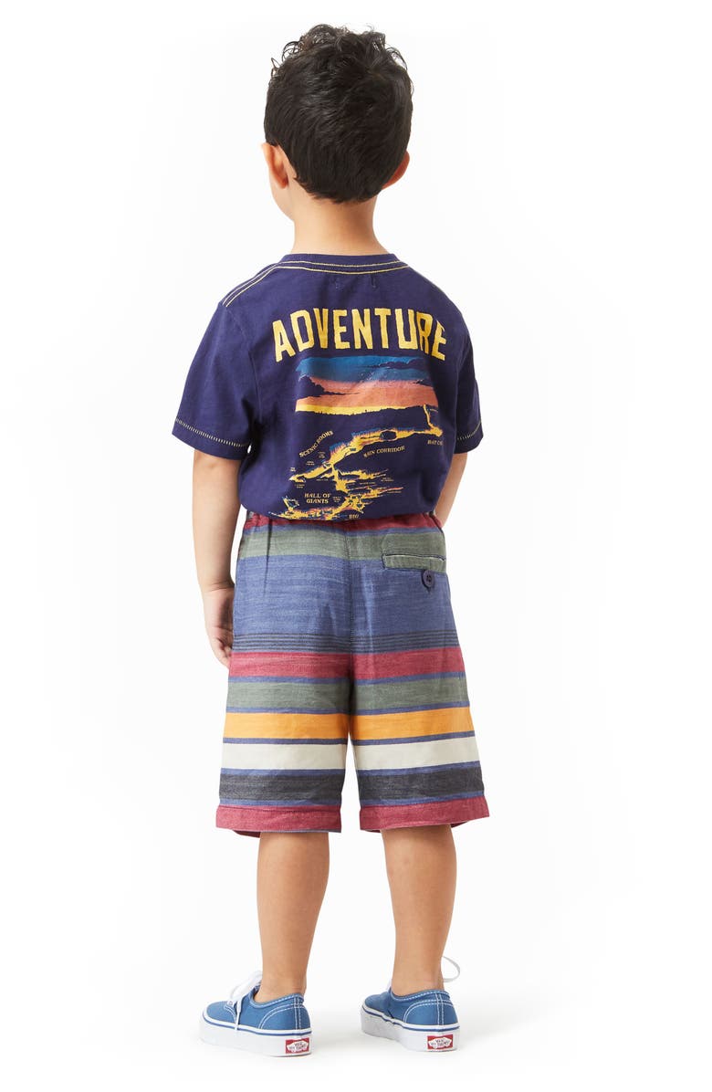 Peek Aren't You Curious Noah Stripe Shorts, Alternate, color,