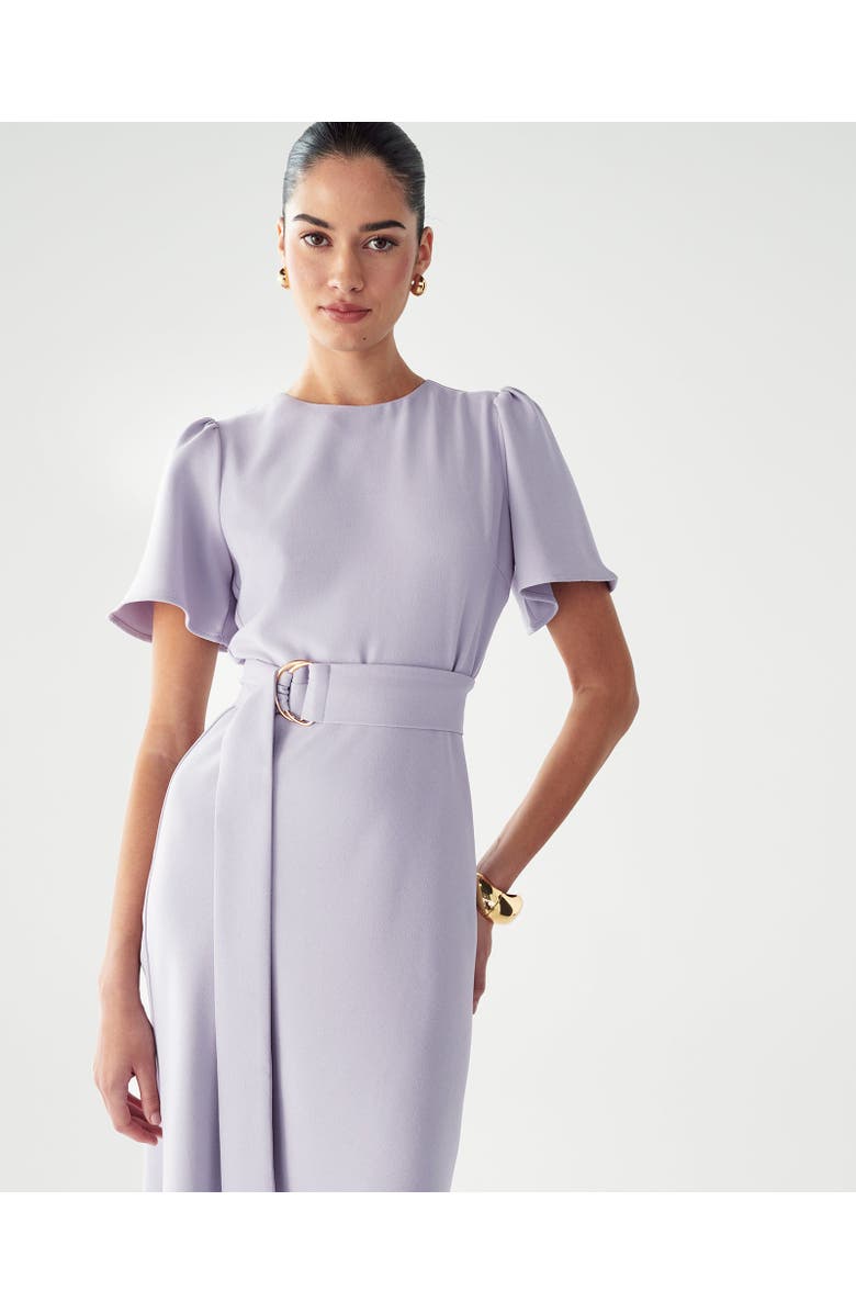 WILLA Bessi Midi Dress, Alternate, color, Lilac