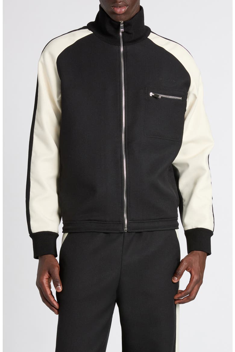 Track Top, Main, color, BLACK