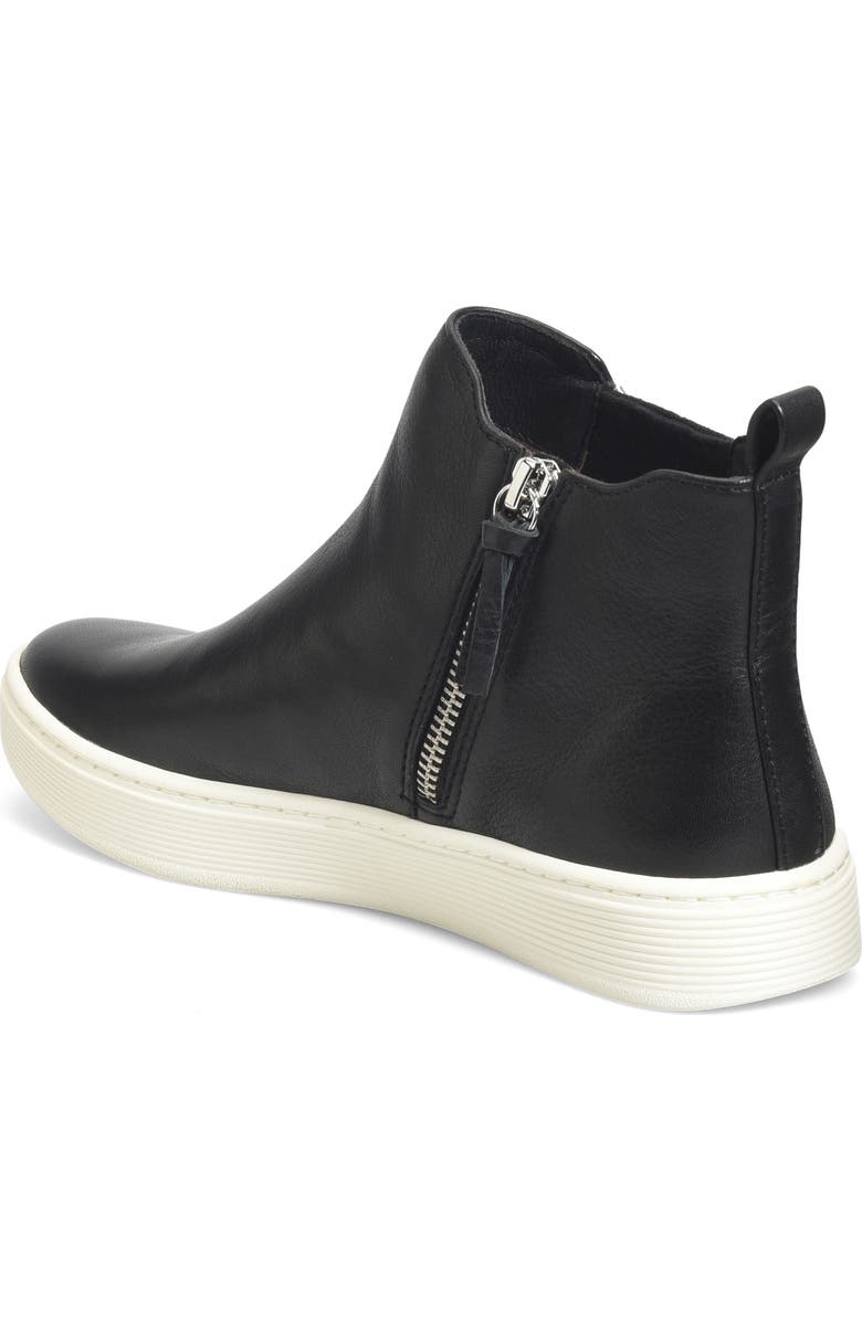 Söfft Britton Zip Water Resistant High Top Sneaker, Alternate, color,
