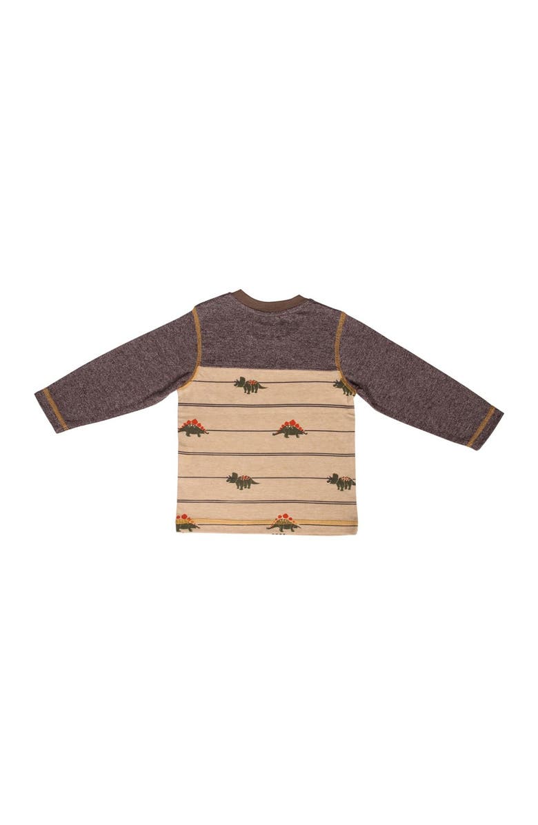 Bear Camp Racing Dino Long Sleeve Pocket T-Shirt, Alternate, color,