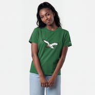 Champion Women's Champion Kelly Green Philadelphia Eagles Logo T-Shirt