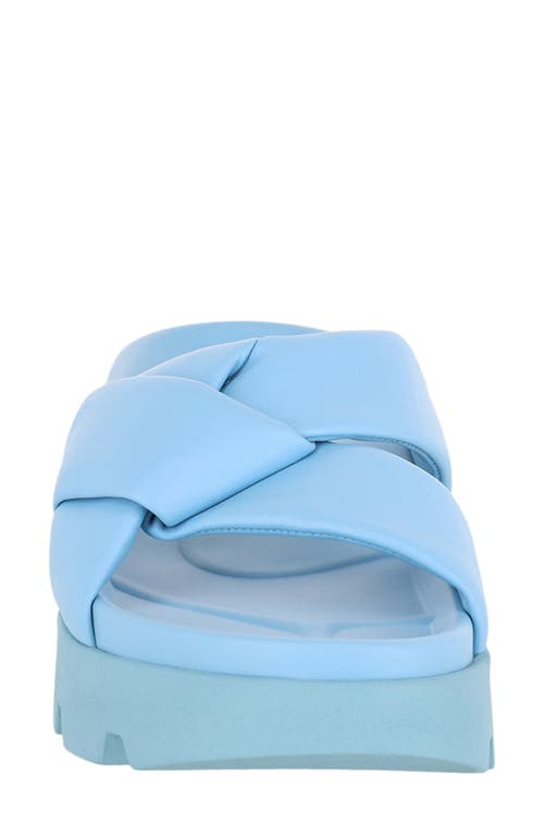 Ferragamo Woman Sandals Light Blue Size 8 Calfskin In Blue