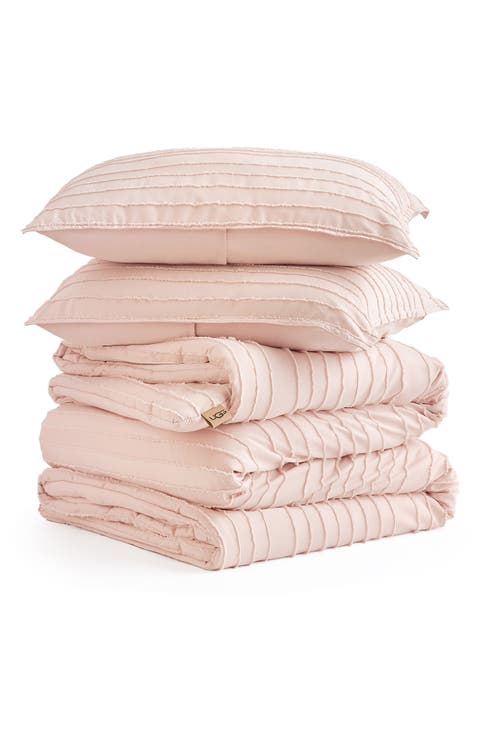Devon Texture Comforter & Shams Set