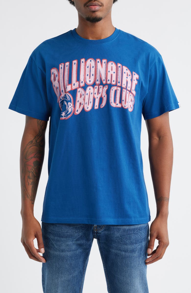 Billionaire Boys Club Curse Graphic T-Shirt, Main, color, Navy