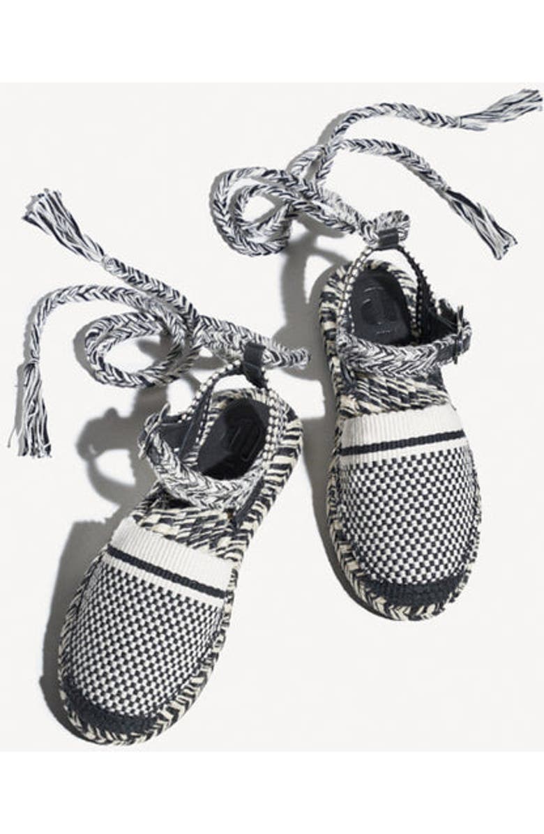 Amambaih Amparo new Espadrilles, Alternate, color, Ivory-Black