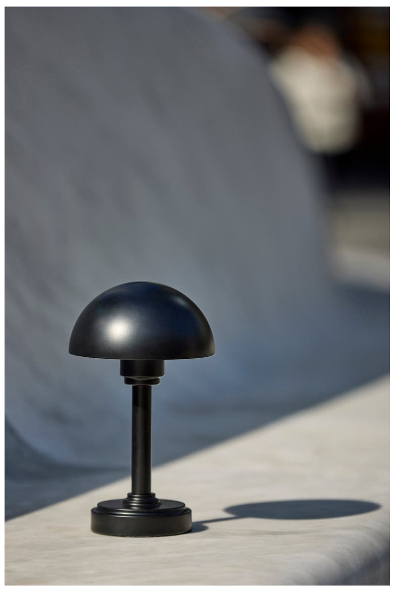 Ollie LED Cordless Table Lamp, Alternate, color, BLACK