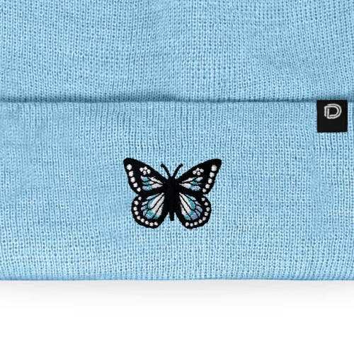 Dalix Butterfly Beanie In Beige