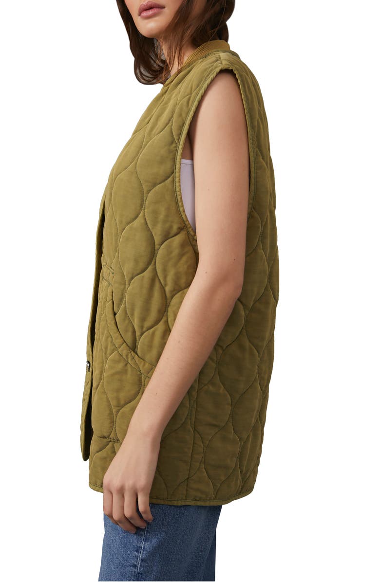 Free People We the Free Billy Quilted Vest, Alternate, color, 