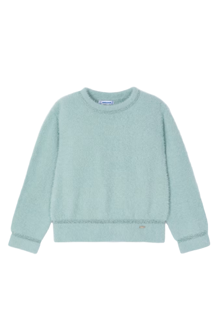 Fur Sweater, Main, color, Green