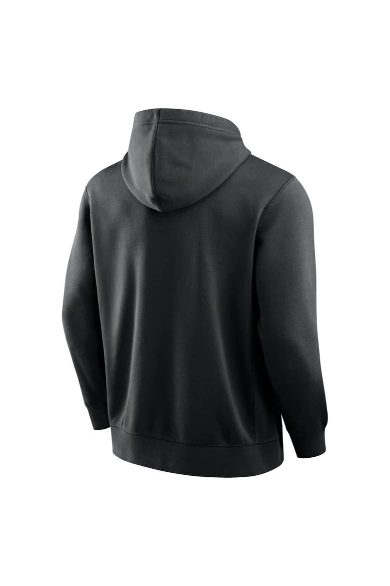 Men's Fanatics Black Pittsburgh Steelers New Horizons Heritage Pullover Hoodie, Alternate, color, Black