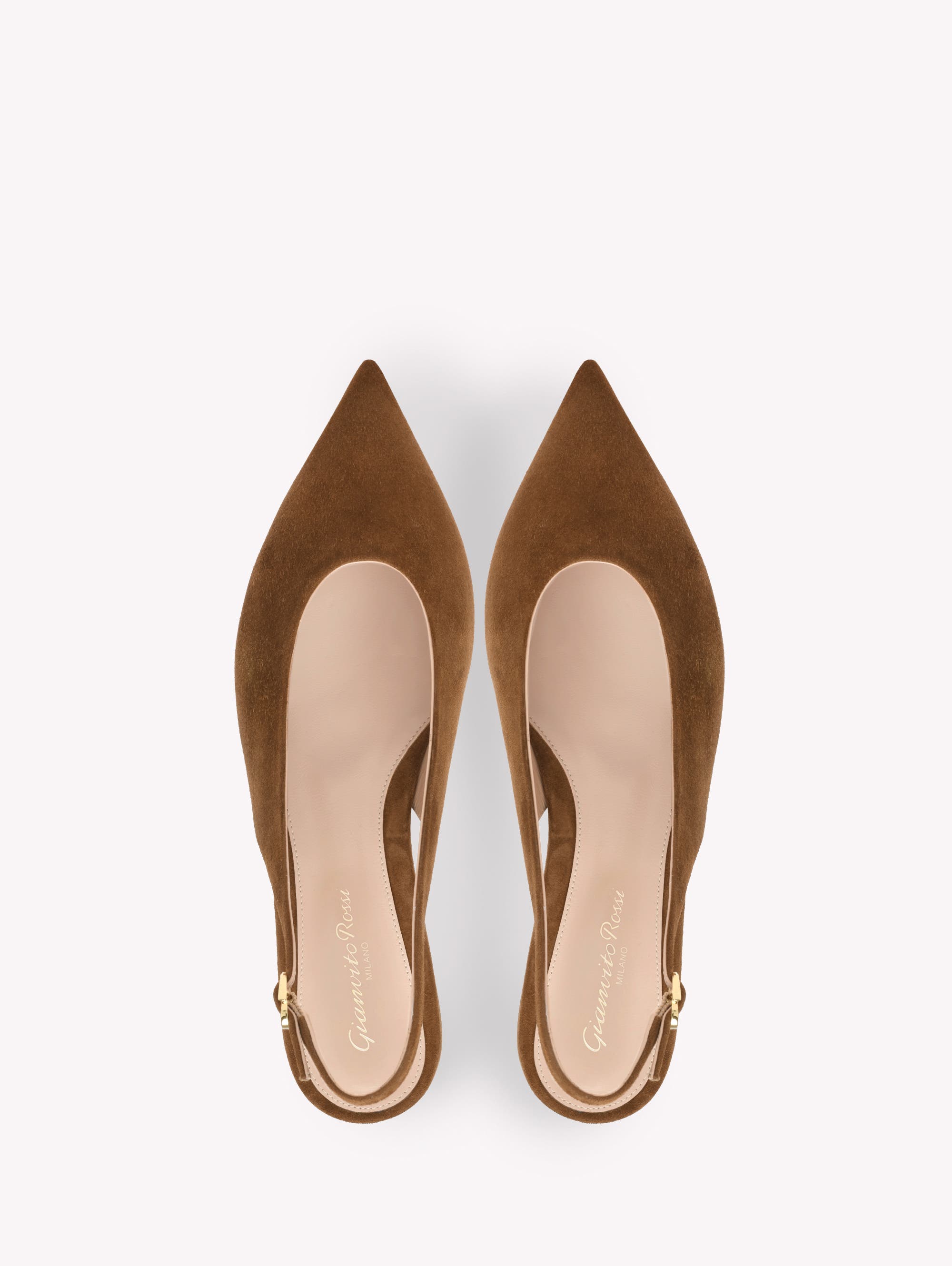 Gianvito Rossi Robbie Sling 05, Alternate, color, Black Patent