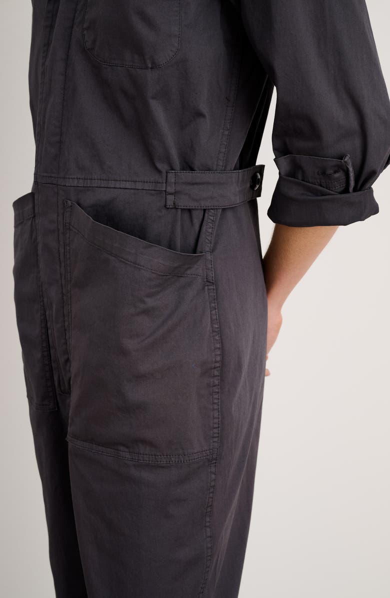 Alex Mill Standard Long Sleeve Stretch Cotton Twill Jumpsuit, Alternate, color, 