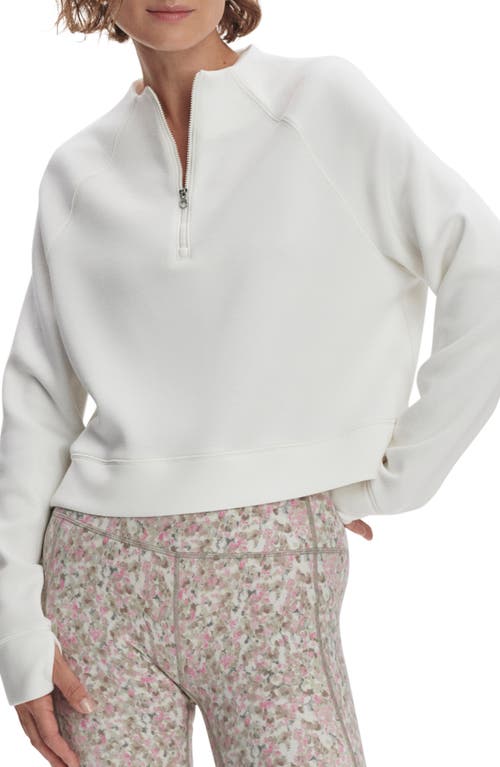 Varley Ebba Midlayer Half Zip In Snow White