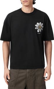 AllSaints Petals Cotton Graphic T-Shirt