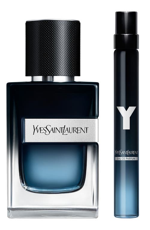 Saint Laurent Yves  Y Eau De Parfum Set In Transparent