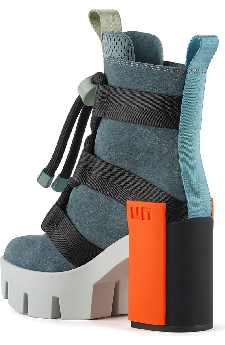 United Nude Grip Nomad Mid Platform Lug Bootie, Alternate, color, Basalt Mix