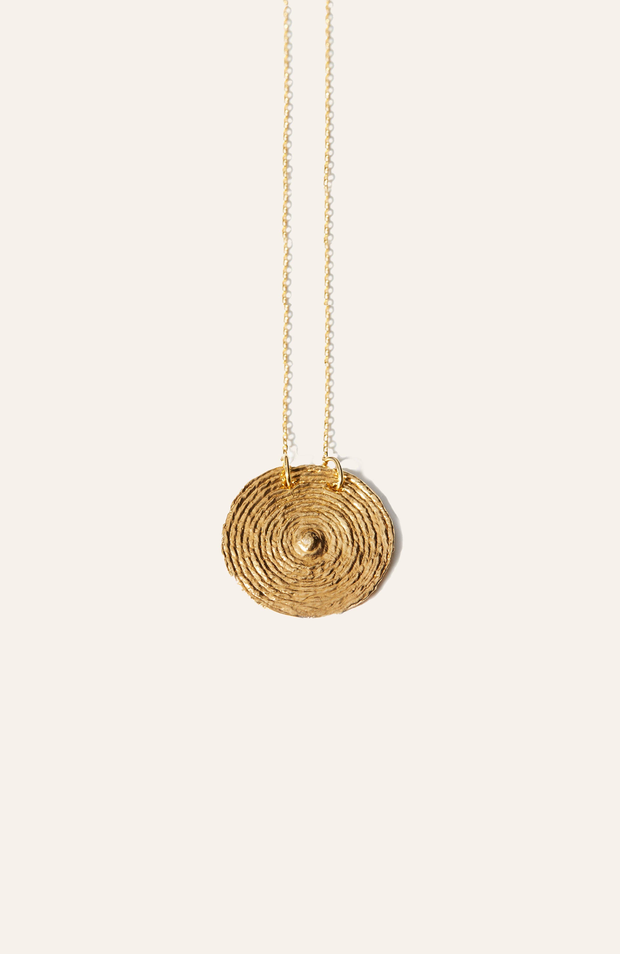 COG Sol Necklace - 14k Gold Plate 