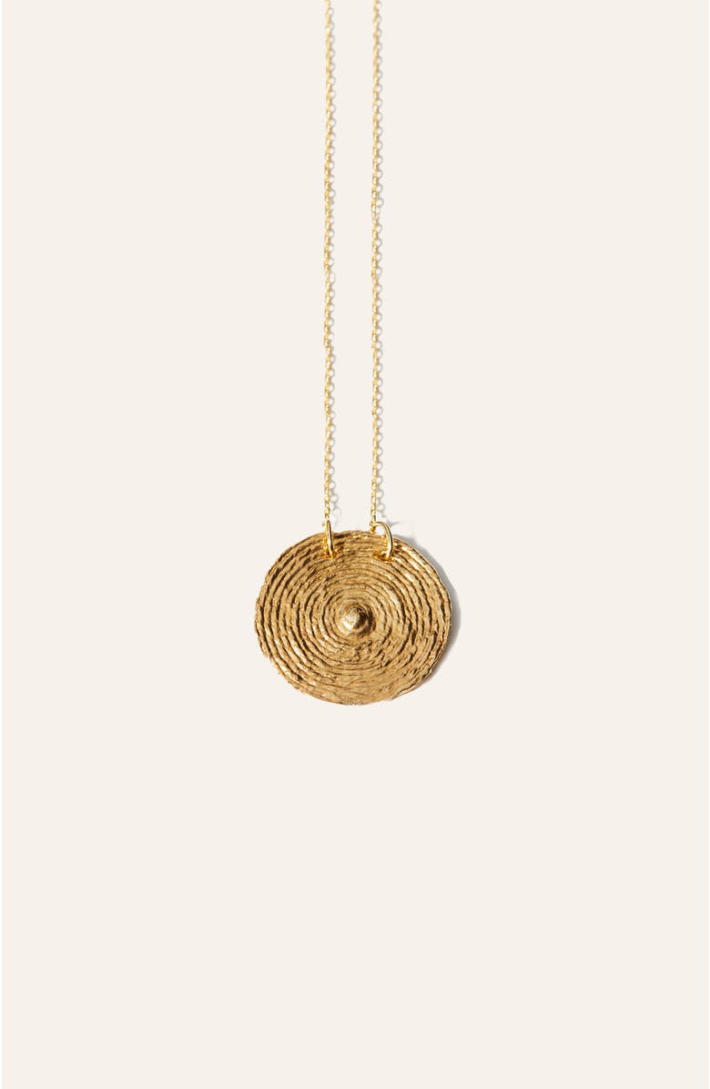 COG Sol Necklace - 14k Gold Plate, Main, color, 