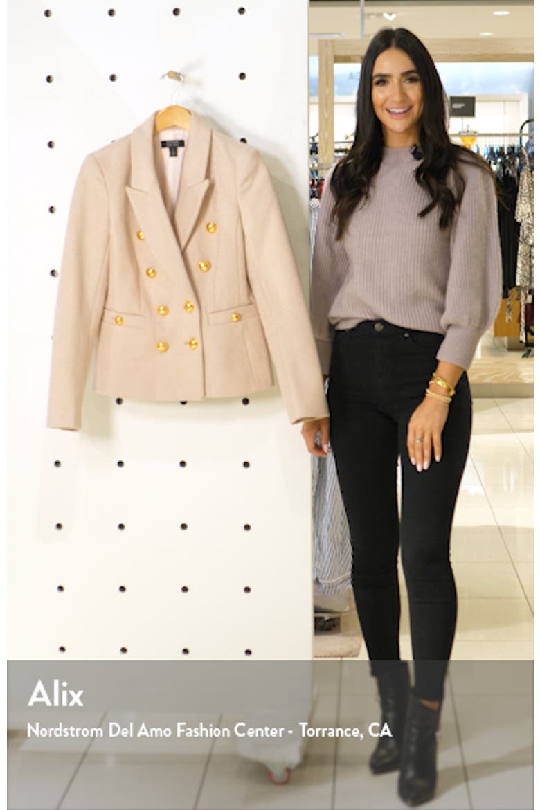 x Atlantic-Pacific Double Breasted Blazer (Nordstrom Exclusive) video