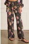 selected Black Floral Print