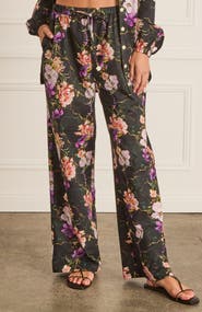 Aqua Blu High Waist Resort Pants
